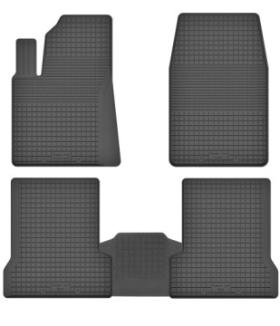 Gumové koberce pro Ford Fiesta MK6 02-08 Tunel