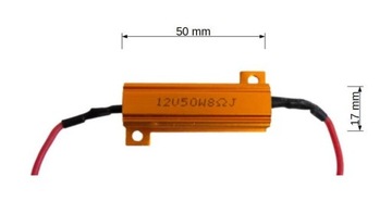 2 светодиодных резистора CANBUS-ФИЛЬТР H7 H1 H3 H11 H4 50 Вт