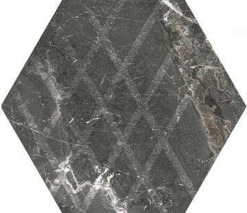 Heksagon GRES 19,8x17,1 Hexagon Marvelstone Grey