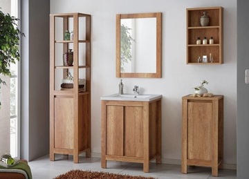 Meble łazienkowe Classic dąb 60 cm