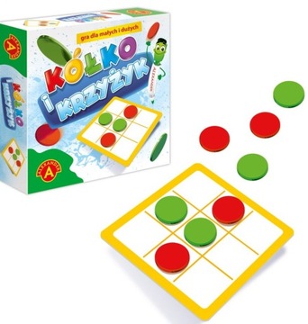 GRA DLA MAŁYCH I DUŻYCH KÓŁKO I KRZYŻYK ALEXANDER