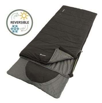 OUTWELL Śpiwór z poduszką Contour black -13°C