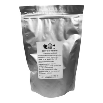 Bentonit Klarowin granulowany do wina bimbru 500g