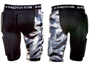 ЗАЩИТА БЕДЕР И КОПИКА ЗАЩИТНЫЕ ШОРТЫ X-FACTOR QBI - M