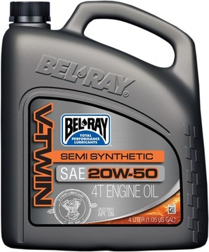 olej silnikowy Bel-Ray V-Twin 20W-50 4 litry półsyntetyczny Harley