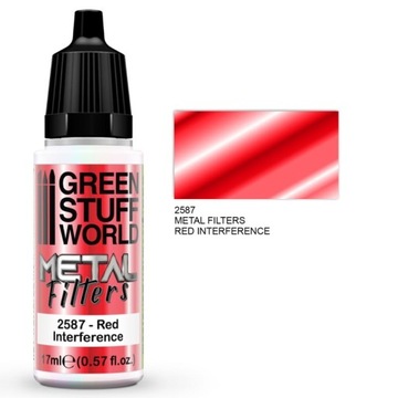 GSW 2587 Metal Filters - Red Interference 17ml