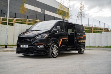 TRANSIT TOURNEO CUSTOM 2018-2023 ПЕРЕДНИЙ СПЛИТЕР СПОЙЛЕР ПЛАСТИКОВЫЙ