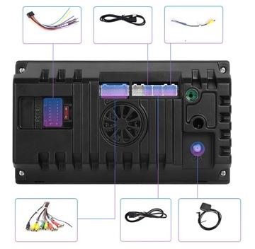 АВТОМОБИЛЬНЫЙ РАДИО 2 DIN HiFi ANDROID RDS GPS WIFI USB 2 ГБ/32 ГБ RDS 7 дюймов