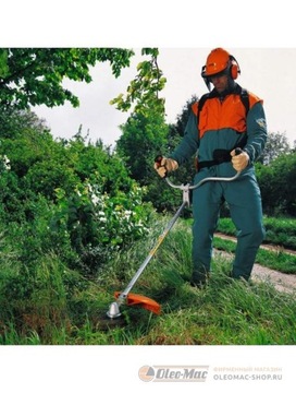 OLEO MAC BC400 PROFI БЕНЗИН ТРАВЯНОЕ МАСЛО 2,5 л.с.