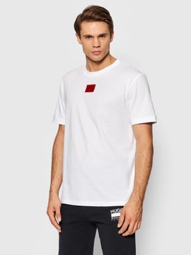 koszulka meska hugo boss classic tshirt logo biała