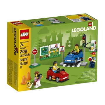 LEGO 40347 SZKOŁA NAUKI JAZDY ORYGINAŁ Z LEGOLANDU