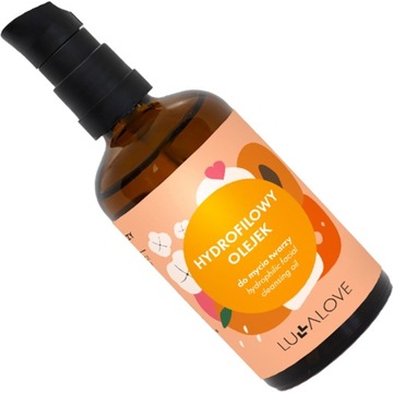 LULLALOVE OLEJEK HYDROFILOWY MYJĄCY DO TWARZY DEMAKIJAŻ OCZYSZCZENIE 100 ml