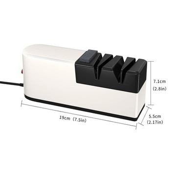 ELEKTRYCZNA OSTRZAŁKA OSEŁKA DO NOŻY NOŻYCZEK 220V