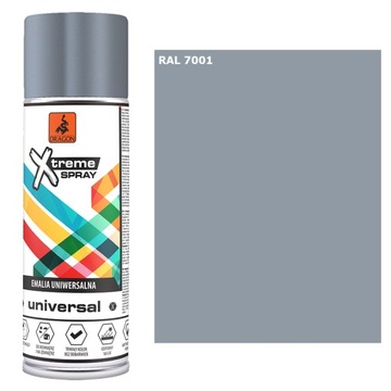 EMALIA SPRAY DRAGON 400ML RAL 7001 SZARY