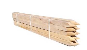 Paliki drewniane geodezyjne 100cm GRUBE * BUK*