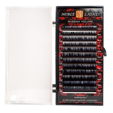 NOBLE LASHES RZĘSY RUSSIAN VOLUME C 0,07 dł MIX (8-13)