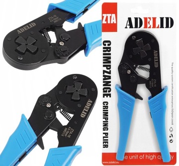 ZACISKARKA PRASKA KOŃCÓWEK TULEJEK KABLI 4-16 mm