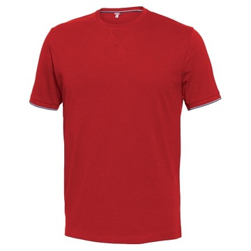 Koszulka Robocza T-shirt Bawełna Czerwony r. XL