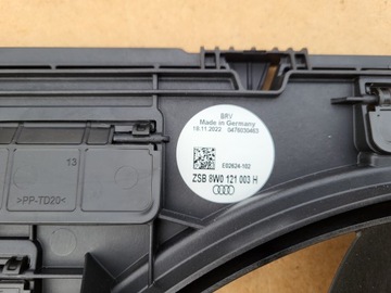 NOVÉ ORIGINÁLNÍ VENTILÁTOR AUDI A5 S5 RS5 B9 8W0