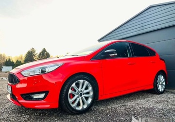 Ford Focus III Sedan Facelifting 1.5 EcoBoost 182KM 2015 Ford Focus Bezwypadkowy, FV23, Nowy rozrzad Sport, 182km,gw.12m gh 1.5, zdjęcie 4