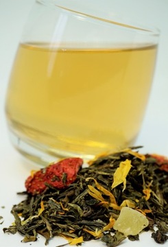9 SKARBÓW CHIN 200g herbata zielona, biała, Oolong