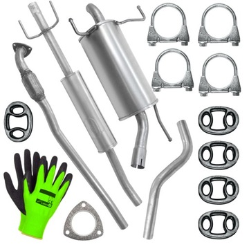 Zestaw tłumików Opel Corsa 3 III C 00-06 1.2 1.4