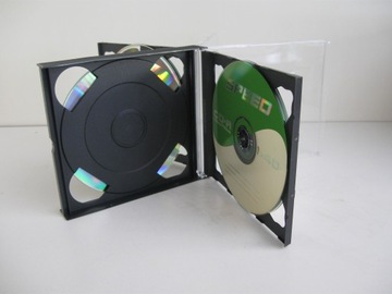 Pudełka na płyty CD x 5 standard czarne 10 sztuk