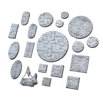 Maze Bases 50x25mm | Figurka RPG, Warhammer
