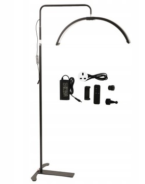 Moon Косметическая лампа для наращивания ресниц LED Бестеневая стоячая 50 Вт