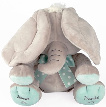 SŁONIK A KUKU INTERAKTYWNY mówi i śpiewa po polsku