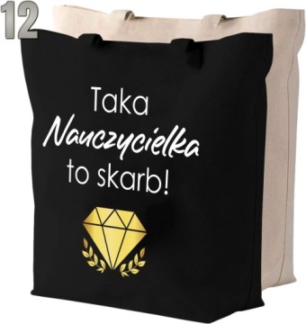 Хлопковая сумка ПОДАРОК ​​НА ДЕНЬ УЧИТЕЛЯ