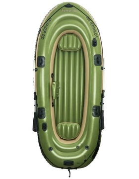 Двухместной надувной понтон + насос + весла