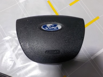 FORD FOCUS MK2 1.8 TDCI 2004 РУЛЕВОЕ КОЛЕСО С ПОДУШКОЙ