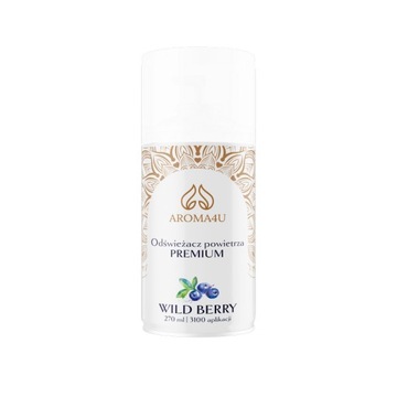 Wild Berry odświeżacz zapachu Aroma4u wkład zapachowy 270ml