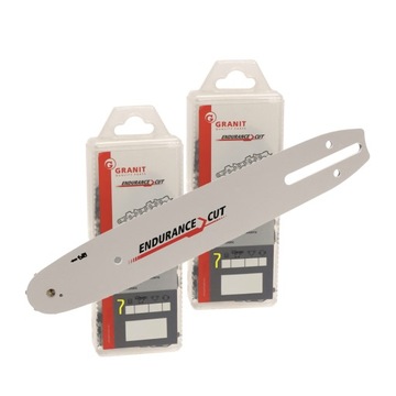 Prowadnica + 2 Łańcuchy Granit Stihl do MS 172, 180, 182, 211, 231, 351