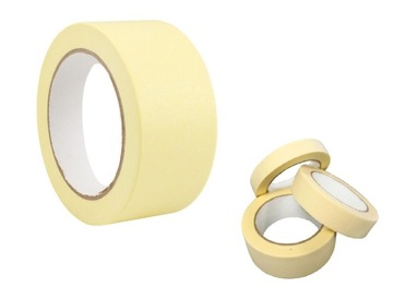 25мм/50уЛЕНТА ДЛЯ МАШИНЫ КЛЕЙКАЯ БУМАГА 1 ШТ малярная