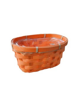 LEM KOSZYK PODŁUŻNY POMARAŃCZOWY MAŁY 19,5CM