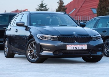 BMW Seria 3 G20-G21 Touring 2.0 330e 292KM 2021 BMW 330e 292ps Sport Line Lasery Webasto Hi-Fi Live Cocpit Pro 3xKlima 2022, zdjęcie 26