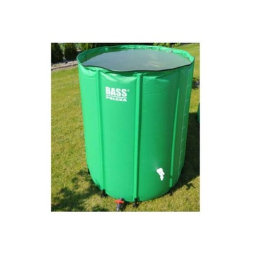 SKŁADANY ZBIORNIK NA DESZCZÓWKĘ WODĘ BECZKA 1000L ZIELONY