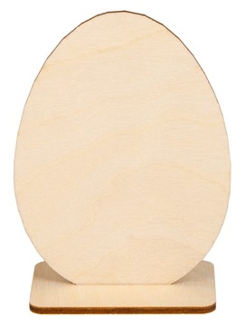 Drewniane Jajko na podstawce pisanka Jajo Decoupage Do Malowania 20CM dekor