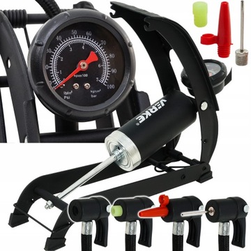 АВТОМОБИЛЬНЫЙ НОЖНОЙ ВЕЛОСИПЕДНЫЙ НАСОС