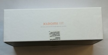 Коробка Xiaomi 11T, картонная коробка + вкладыш