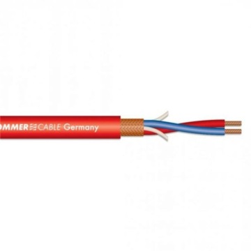 SOMMER SC CLUB MKII KABEL MIKROFONOWY 1m CZERWONY