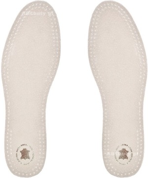 G10-73 WKLEJANE WKŁADKI DO BUTÓW SKÓRA NATURALN 43