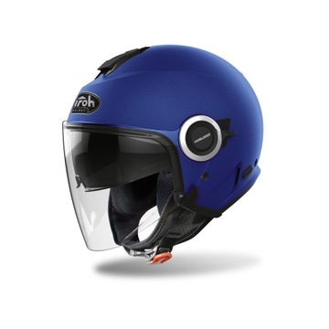 Kask otwarty z blendą AIROH HELIOS Blue MATT L