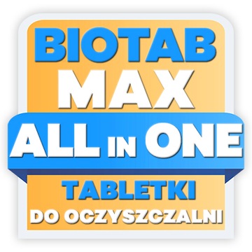 Бактерии для септиков BioTab MAX Биологические таблетки AiO+Жиры на 2 года