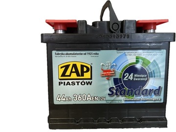 AKUMULATOR 44AH/360A 'ZAP' P+ BYLOK GLIWICE ŚWIEŻE
