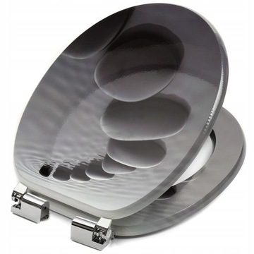 СИДЕНЬЕ ДЛЯ УНИТАЗА МЕДЛЕННО ЗАКРЫВАЮЩЕЕСЯ