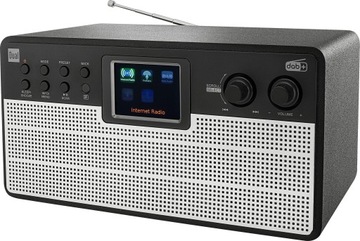 Radio internetowe Dual Radiostation IR 100 czarne
