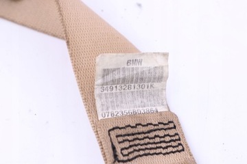 BMW 5 E60 pas bezpieczeństwa tylny tył prawy lewy